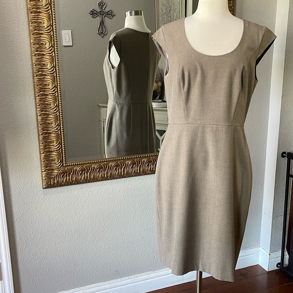 Ann Taylor Classic Cap Sleeves Dress